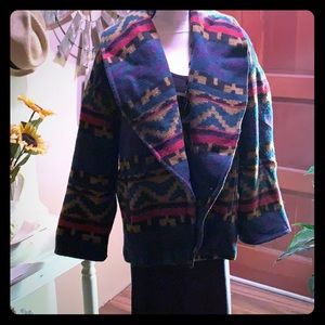 Braetan Cardigan warm made in USA imported fabric